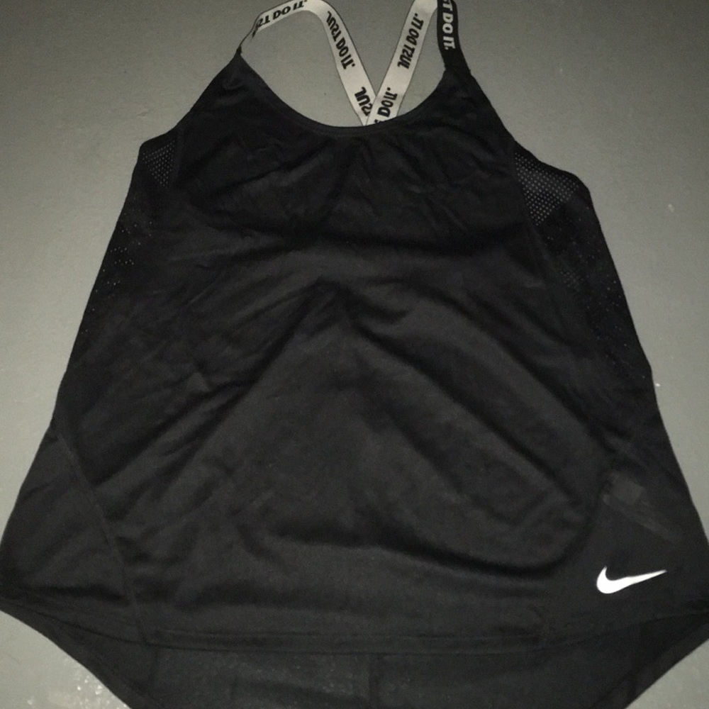 black nike tank top